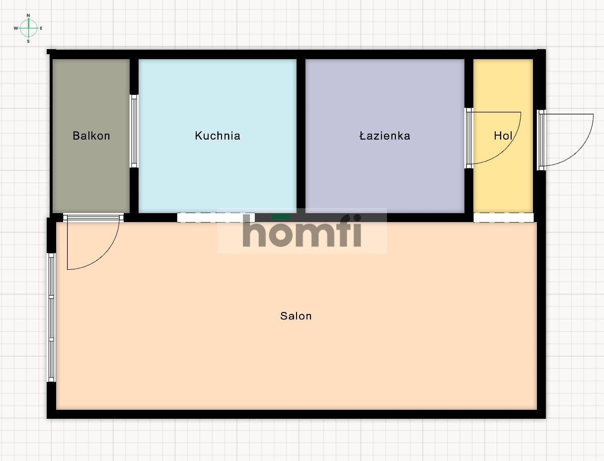 STUDIO WITH BALCONY IN MURANÓW - Квартира - Оренда - Warszawa, Śródmieście