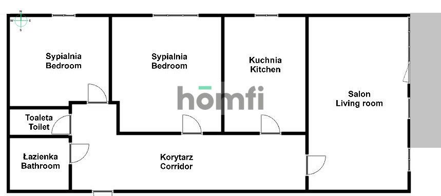 3 POKOJOWE MIESZKANIE Z WIDOKIEM PO REMONCIE - Mieszkanie - Wynajem - Kraków, Nowa Huta / Czyżyny