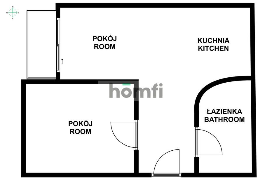 2-pokojowe mieszkanie, doskonała lokalizacja - Mieszkanie - Wynajem - Poznań, Wilda