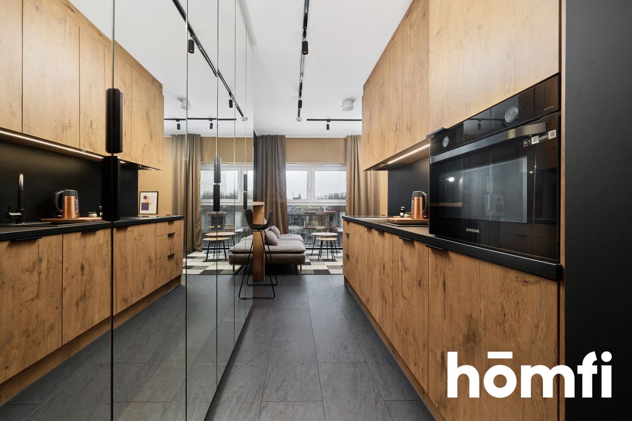 New modern studio apartment with a separate bedroom space - Jaworska Street, close to city center! - Apartment - Rent - Wrocław, Fabryczna / Popowice