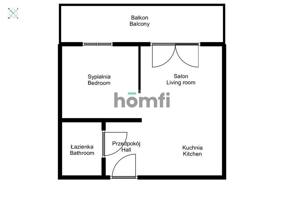 2-room apartment near the Centre - Długa St. - Apartment - Sale - Wrocław, Stare Miasto