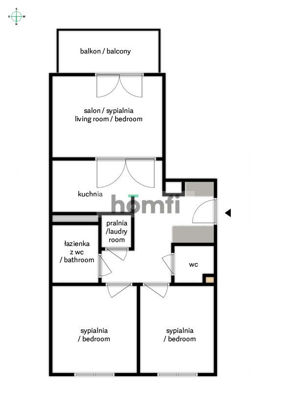 New 3-bedrooms apartment with great public transport and a garage - Apartment - Rent - Warszawa, Włochy