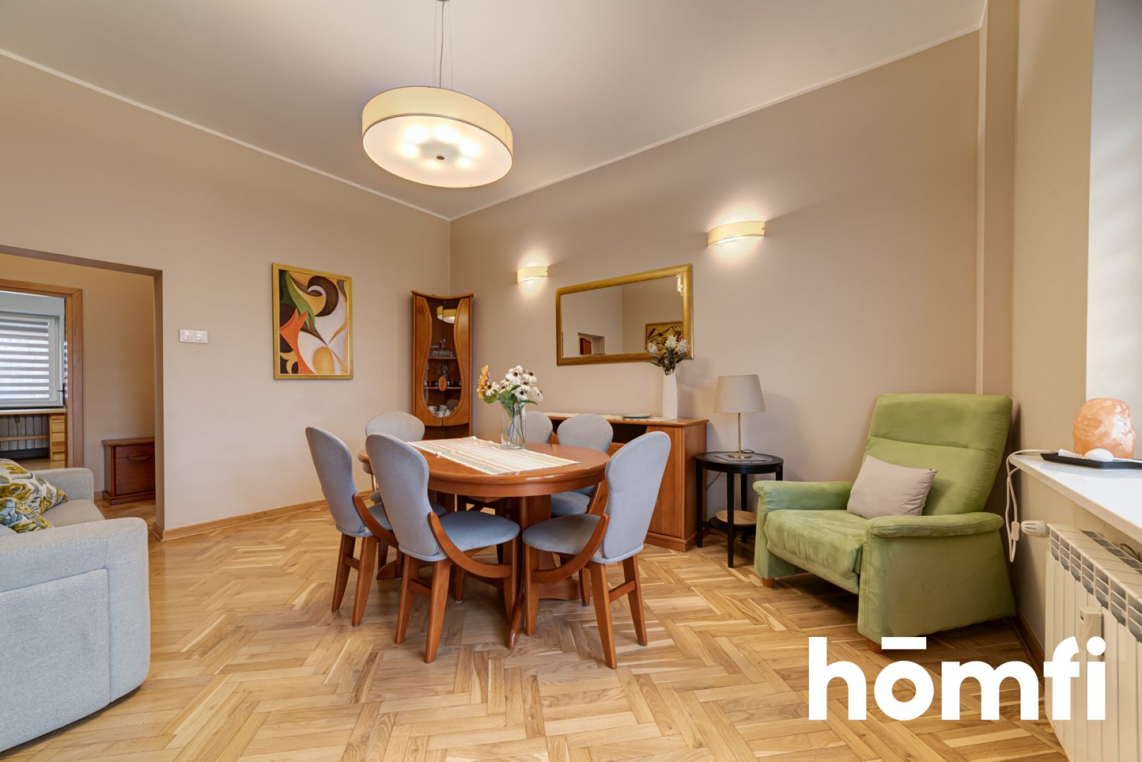 A spacious, three-room apartment - Borki - Apartment - Rent - Radom, Borki