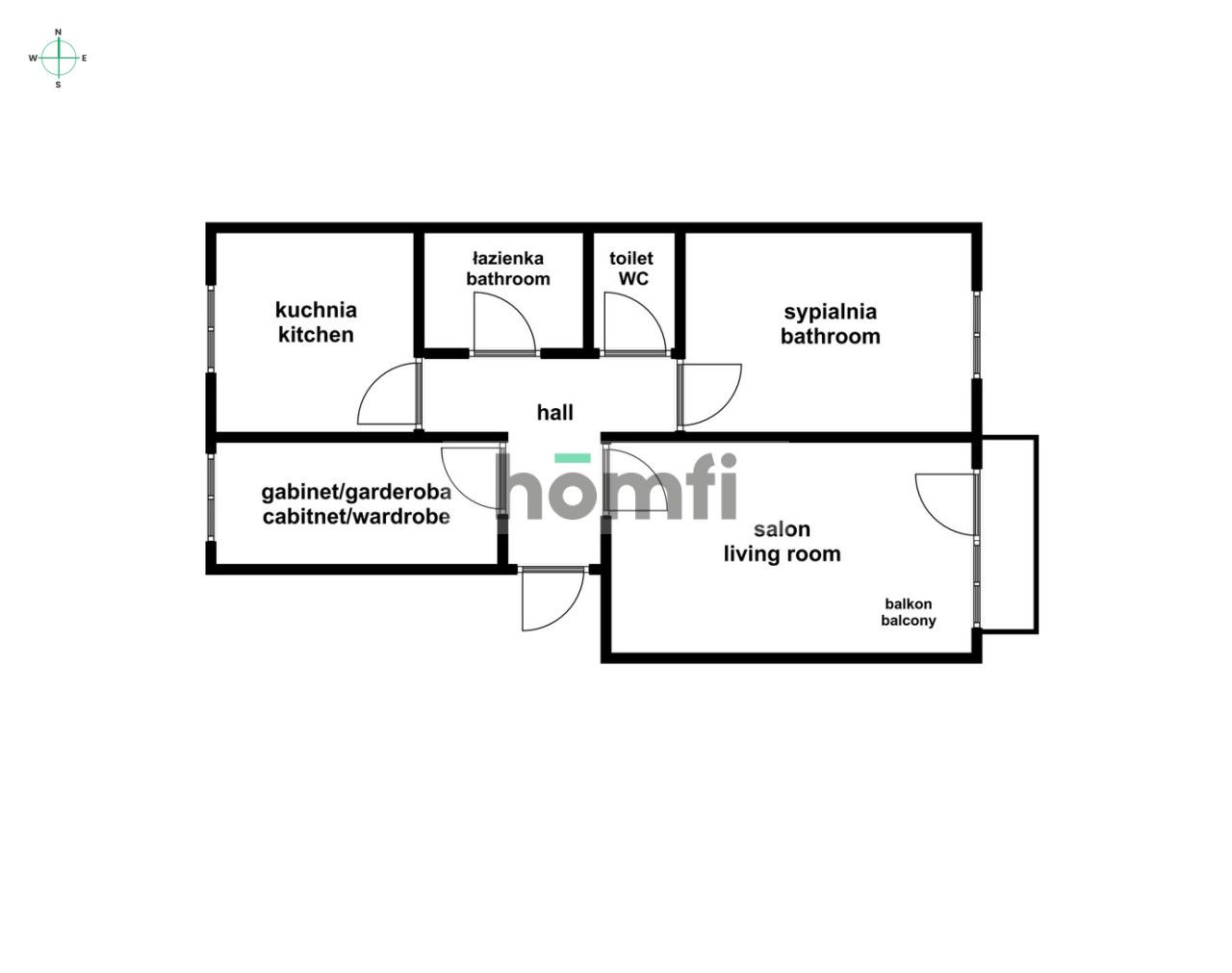 Investment M3 in Winogrady - os. Cosmonauts - Apartment - Sale - Poznań, Stare Miasto / Winogrady