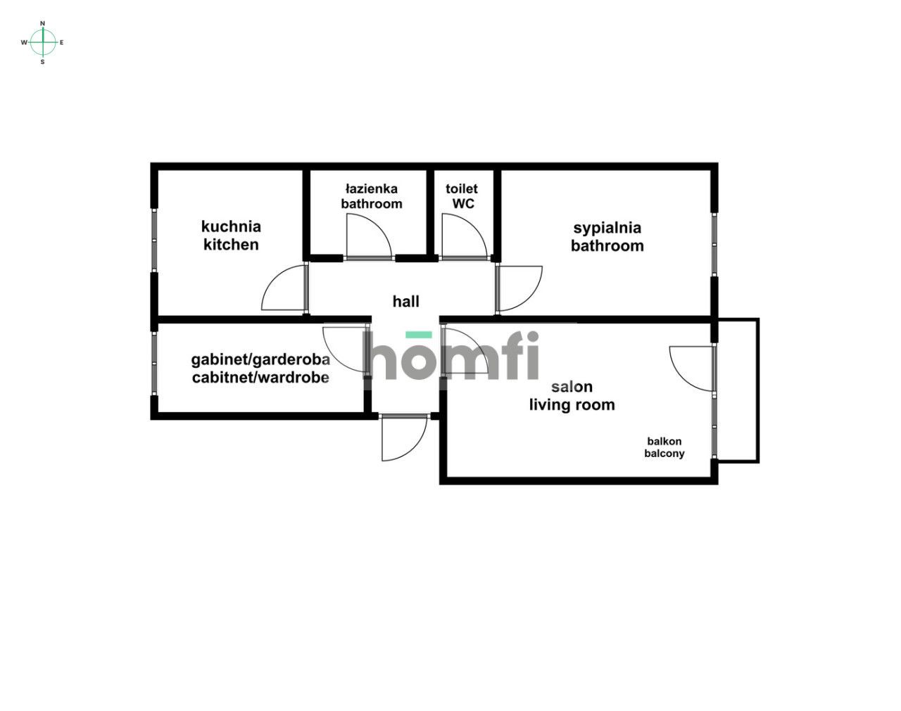Investment M3 in Winogrady - os. Cosmonauts - Apartment - Sale - Poznań, Stare Miasto / Winogrady