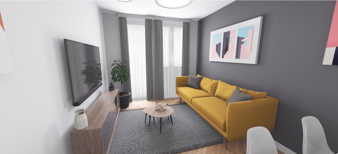 Investment M3 in Winogrady - os. Cosmonauts - Apartment - Sale - Poznań, Stare Miasto / Winogrady
