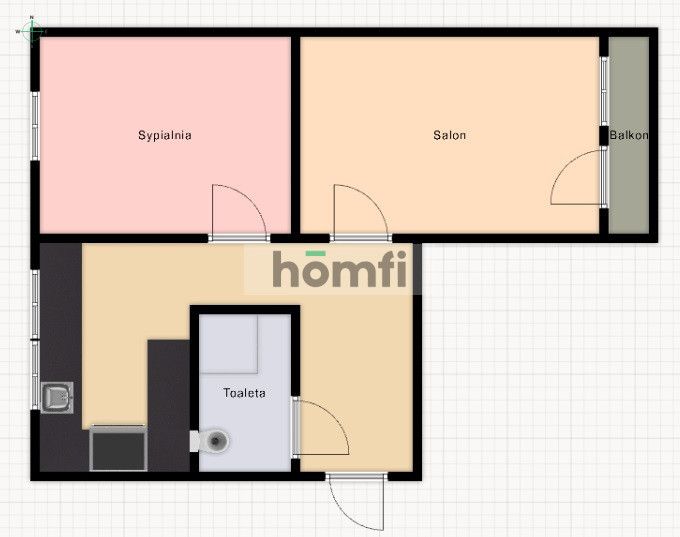 Do pierwszego zamieszkania 2-pok 44m2 Teofilów - Mieszkanie - Wynajem - Łódź, Bałuty / Teofilów