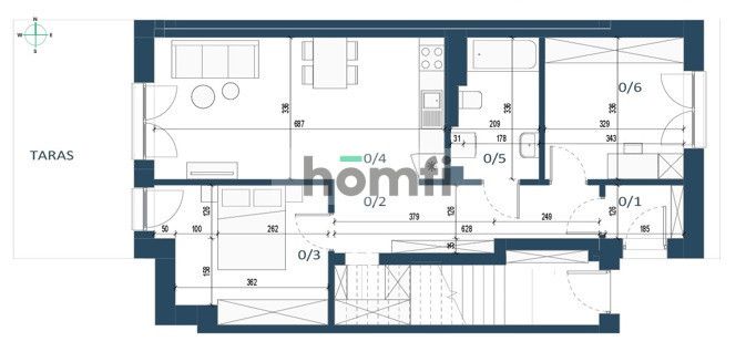 MIESZKANIE W NOWOCZESNYM SEGMENCIE Z OGRÓDKIEM - Mieszkanie - Sprzedaż - Rzeszowski, Krasne / Malawa