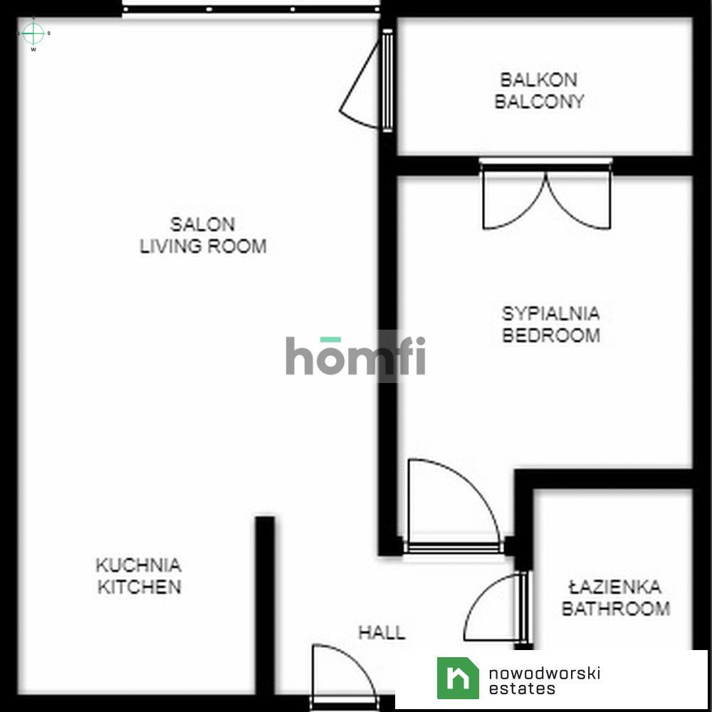 2 Pokojowe mieszkanie o pow. 51m2, Czerwone Maki 45B - Mieszkanie - Wynajem - Kraków, Podgórze / Dębniki