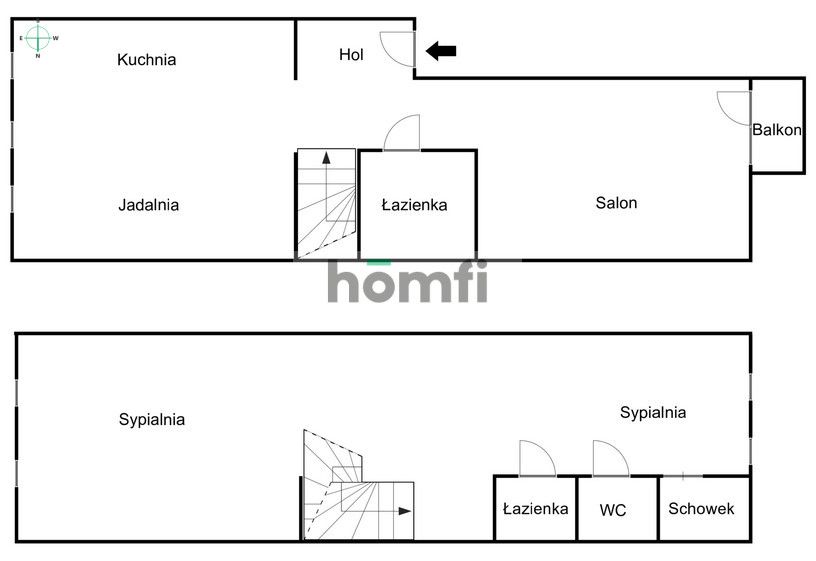 77,4 mkw | Obozowa | Możliwe 2/3/4 pokoje - Mieszkanie - Sprzedaż - Kraków, Ruczaj