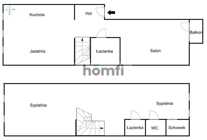 77,4 mkw | Obozowa | Możliwe 2/3/4 pokoje - Mieszkanie - Sprzedaż - Kraków, Ruczaj