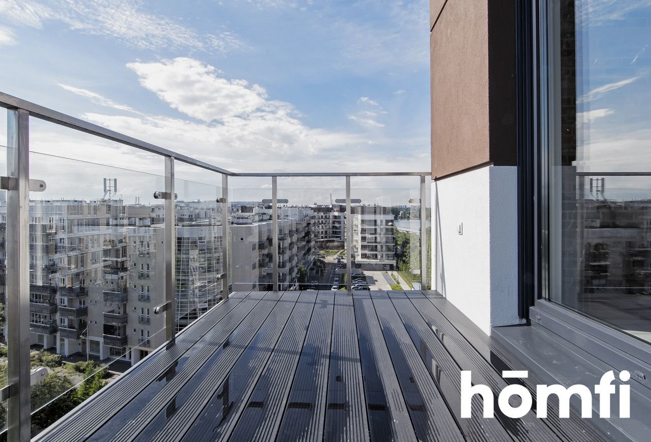 2-room apartment with a balcony - view of Malta - Apartment - Rent - Poznań, Nowe Miasto