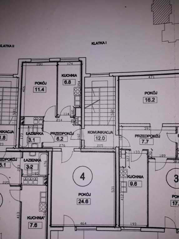 Dwupokojowe z osobną kuchnią oraz balkonem - Mieszkanie - Wynajem - Kraków, Podgórze / Rżąka