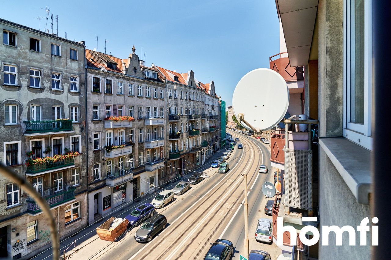 Kawalerka z balkonem i garażem - ul. Traugutta - Mieszkanie - Wynajem - Wrocław, Krzyki / Przedmieście Oławskie