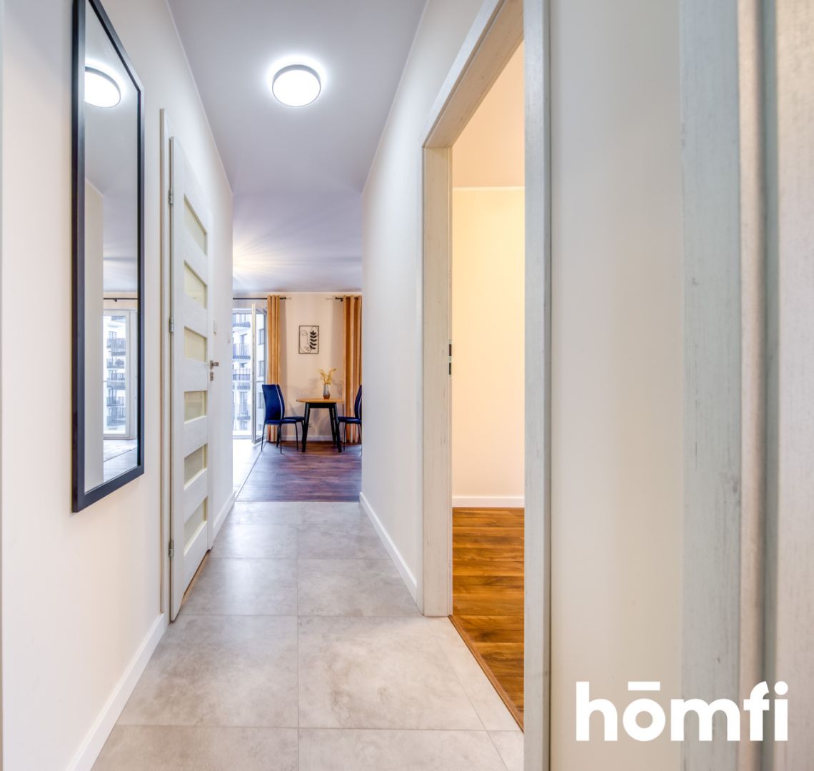 Słoneczny apartament z balkonem przy Manufakturze - Mieszkanie - Wynajem - Łódź, Bałuty