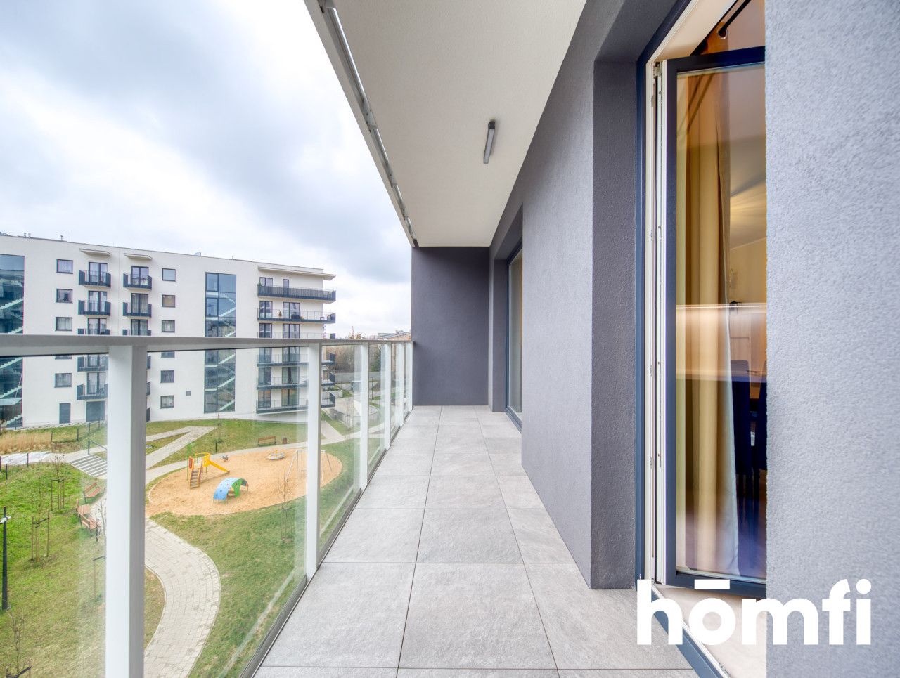 Słoneczny apartament z balkonem przy Manufakturze - Mieszkanie - Wynajem - Łódź, Bałuty