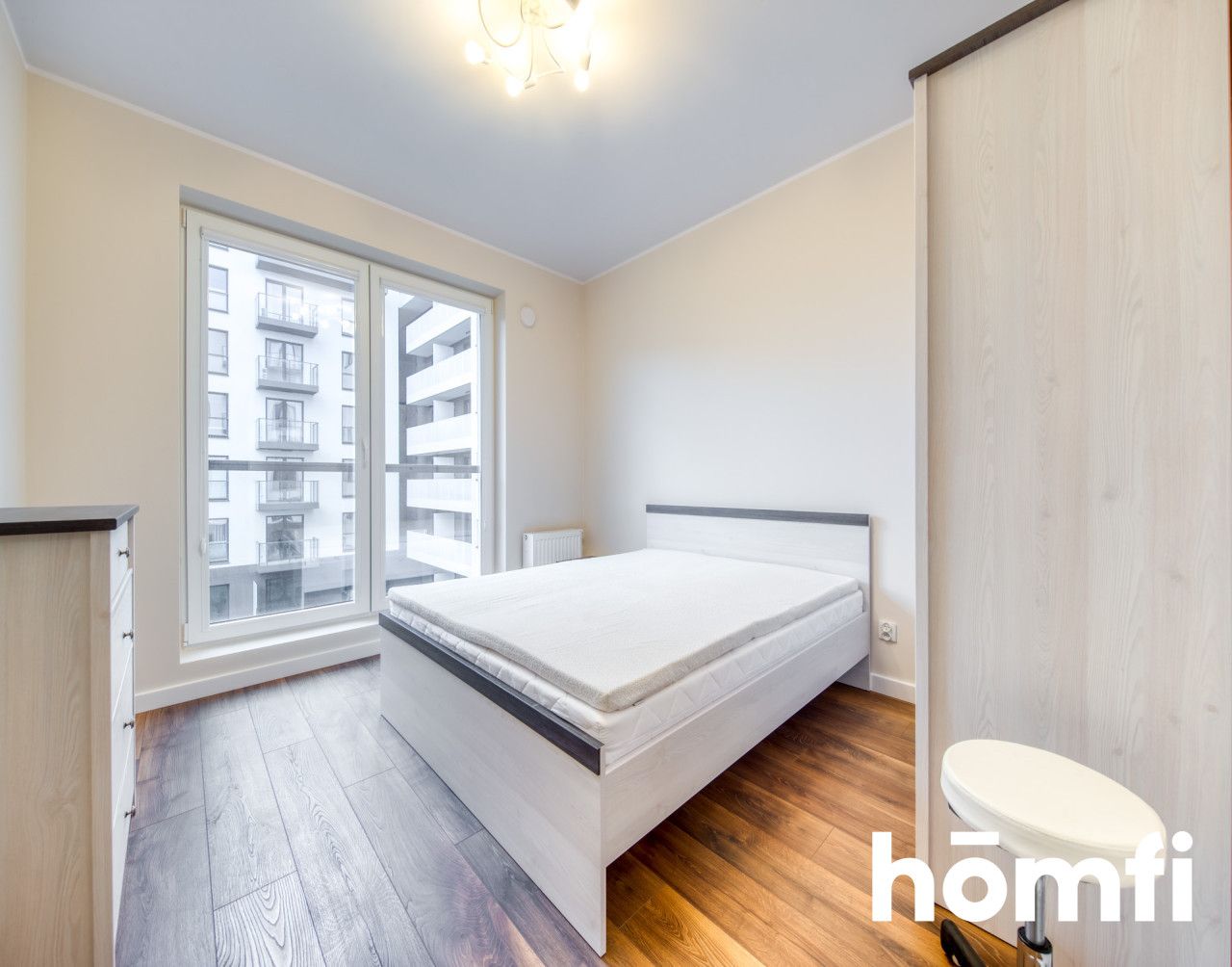 Słoneczny apartament z balkonem przy Manufakturze - Mieszkanie - Wynajem - Łódź, Bałuty