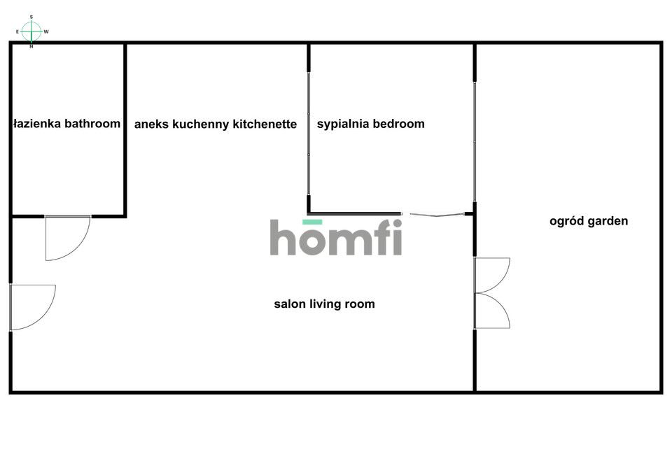 Komfortowe, strzeżone z ogródkiem i garażem - Mieszkanie - Wynajem - Gdańsk, Letnica