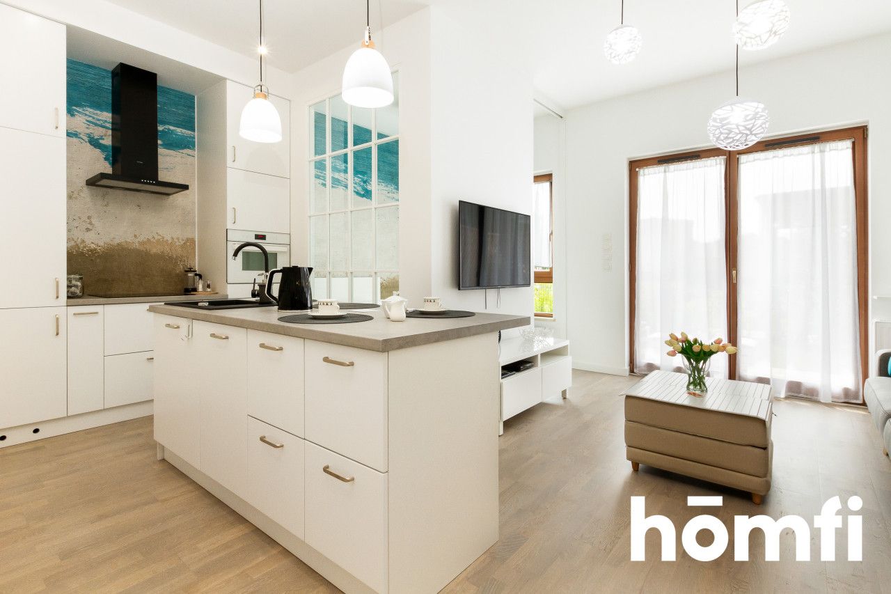 Komfortowe, strzeżone z ogródkiem i garażem - Mieszkanie - Wynajem - Gdańsk, Letnica