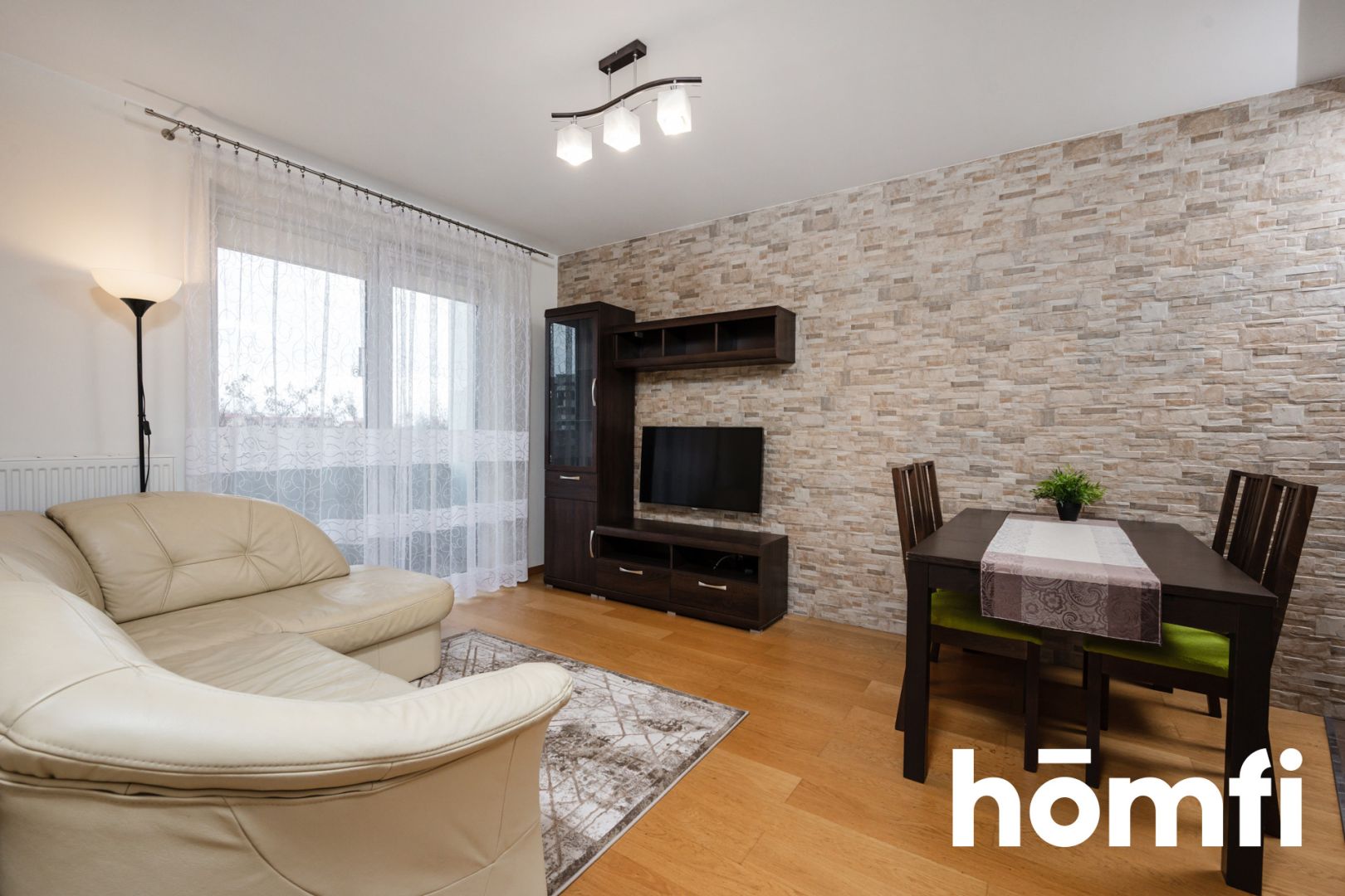 A comfortable, three-room apartment with a balcony available immediately - Bohomolca st. / Quattro / Serenade / Reduta - Apartment - Rent - Kraków, Nowa Huta / Mistrzejowice