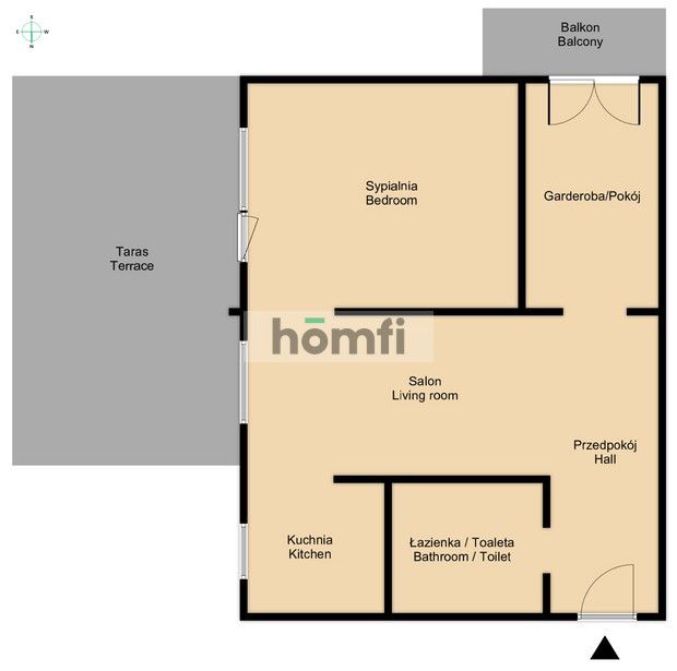 Ładne, parterowe mieszkanie w zielonej okolicy Radomia - Mieszkanie - Sprzedaż - Radom, Śródmieście