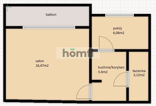 Cozy apartment 35m2 - 2 rooms on the estate Chojny Kurczaki - Apartment - Rent - Łódź, Górna / Chojny