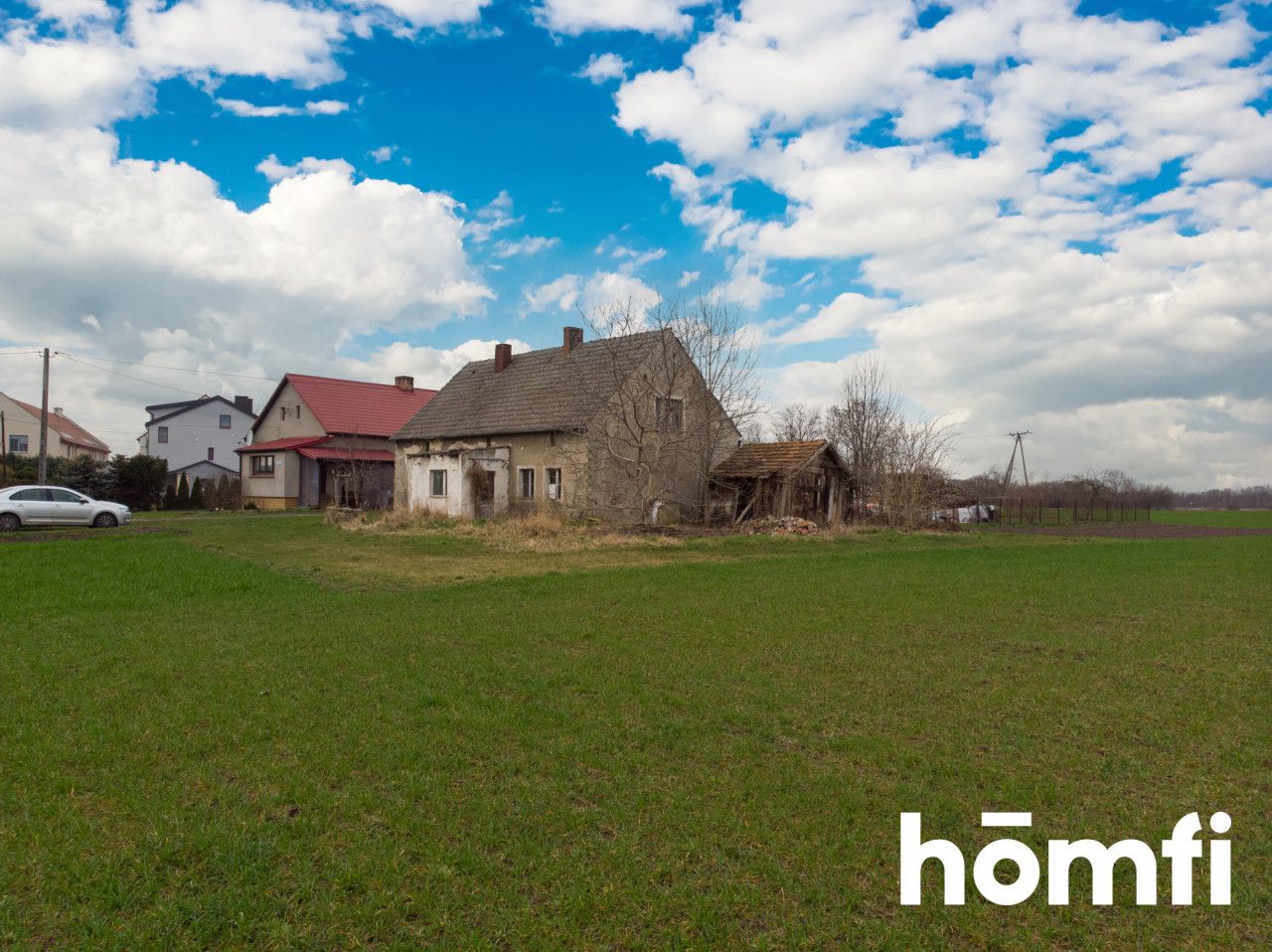 Plot and house with potential - House - Sale - Trzebnicki, Trzebnica / Kuźniczysko