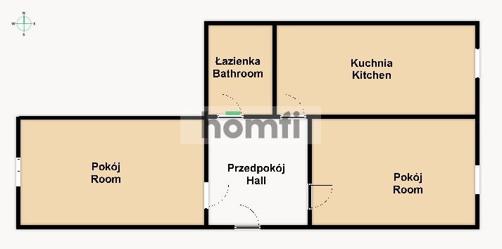 Mieszkanie dwupokojowe do wynajęcia Biały Prądnik - Mieszkanie - Wynajem - Kraków, Krowodrza / Prądnik Biały