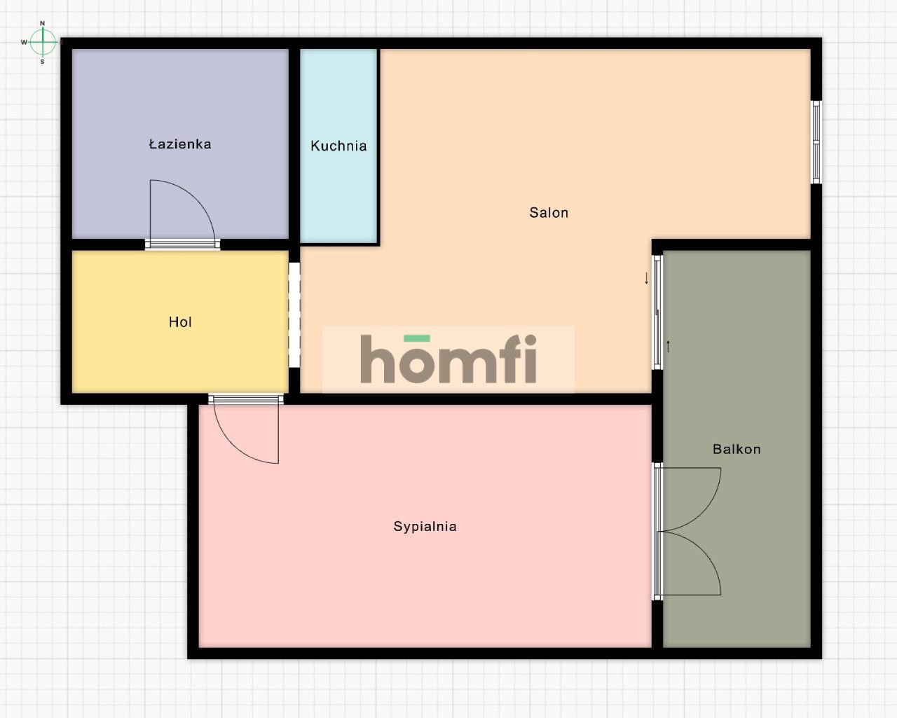 TWO-ROOM APARTMENT WITH GARAGE IN TARCHOMIN - Apartment - Rent - Warszawa, Białołęka