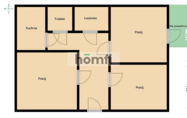 3 room apartment in the center - Apartment - Sale - Radom, Ustronie