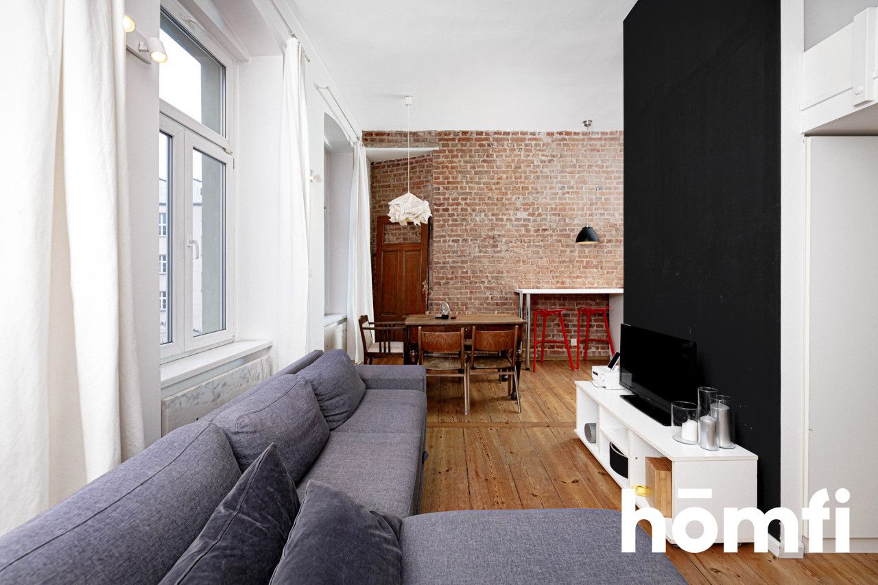 Atmospheric studio 43 m2 with a mezzanine/Św. Wincentego/Nad Odrze - Apartment - Sale - Wrocław, Śródmieście