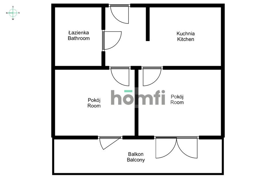 2 room scheduled apartment in Partynice House - Apartment - Rent - Wrocław, Krzyki / Partynice
