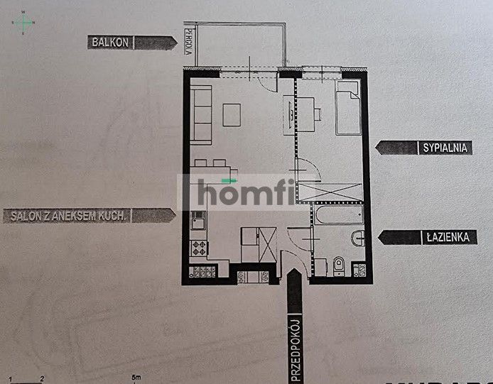 2 pokojowe mieszkanie z garażem - pierwszy najem- ul. Drabika ! - Mieszkanie - Wynajem - Wrocław, Krzyki / Jagodno