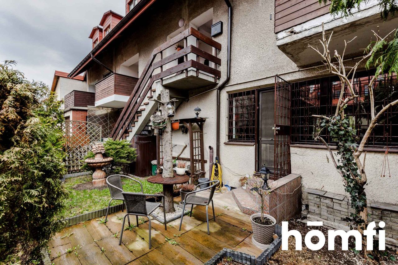 A house with 4 rooms and a garden in a guarded housing estate - Apartment - Rent - Warszawa, Białołęka / Tarchomin