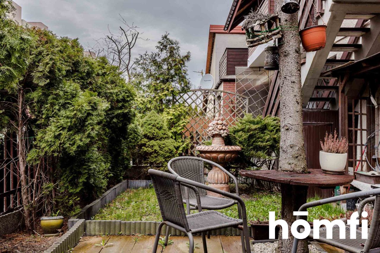 A house with 4 rooms and a garden in a guarded housing estate - Apartment - Rent - Warszawa, Białołęka / Tarchomin