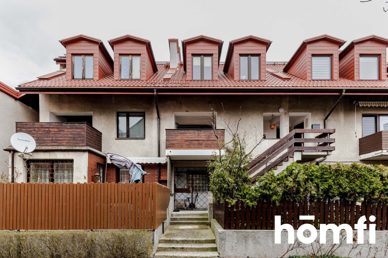 A house with 4 rooms and a garden in a guarded housing estate - Apartment - Rent - Warszawa, Białołęka / Tarchomin