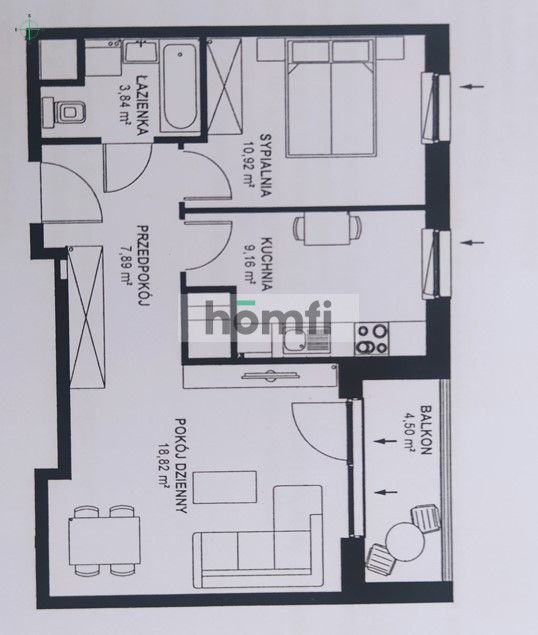 3-room, new with a garage with a beautiful view - Apartment - Rent - Gdańsk, Morena