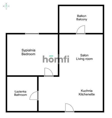 Dwupokojowe mieszkanie z ogródkiem/Zielna - Apartment - Rent - Wrocław, Psie Pole