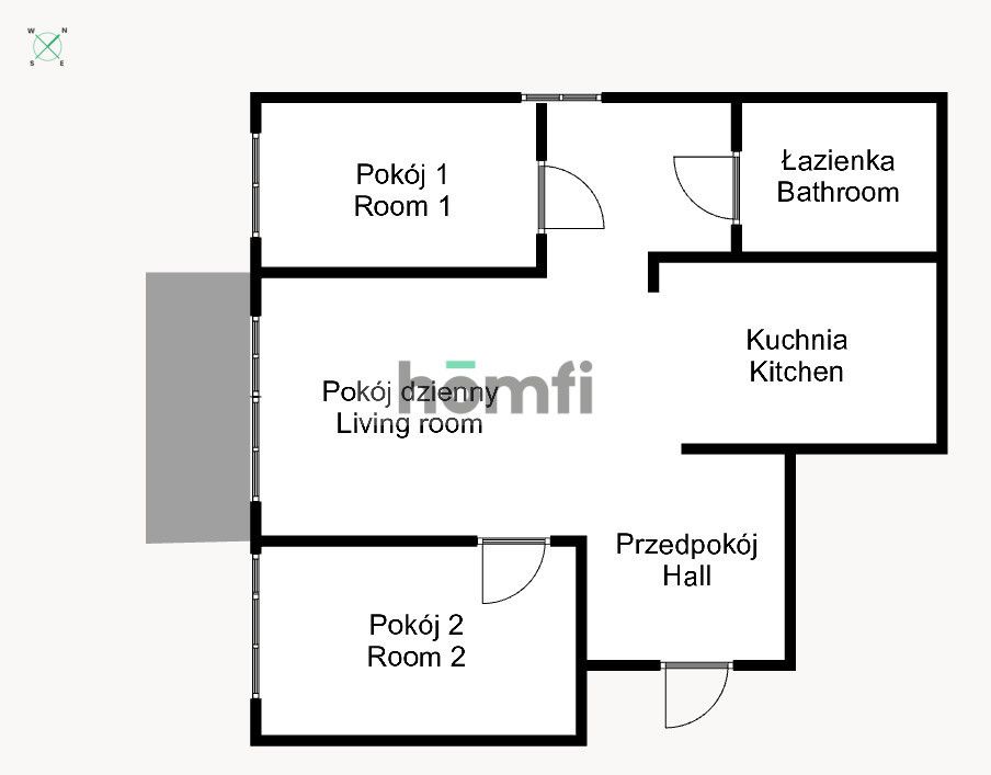 Dostępne od zaraz I 3 pokojowe mieszkanie blisko Sky Tower/Arkady Wrocławskie - Mieszkanie - Wynajem - Wrocław, Krzyki / Krzyki