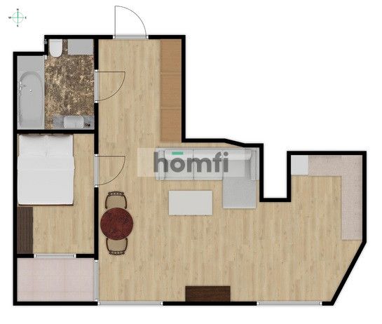 2pokojowe Mieszkanie Centrum Warszawy Zwierzolubne - Mieszkanie - Wynajem - Warszawa, Wola / Mirów