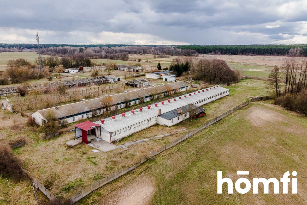 Plot with a hall and a house for sale in Wieliszew - Комерційне приміщення - Продаж - Legionowski, Wieliszew