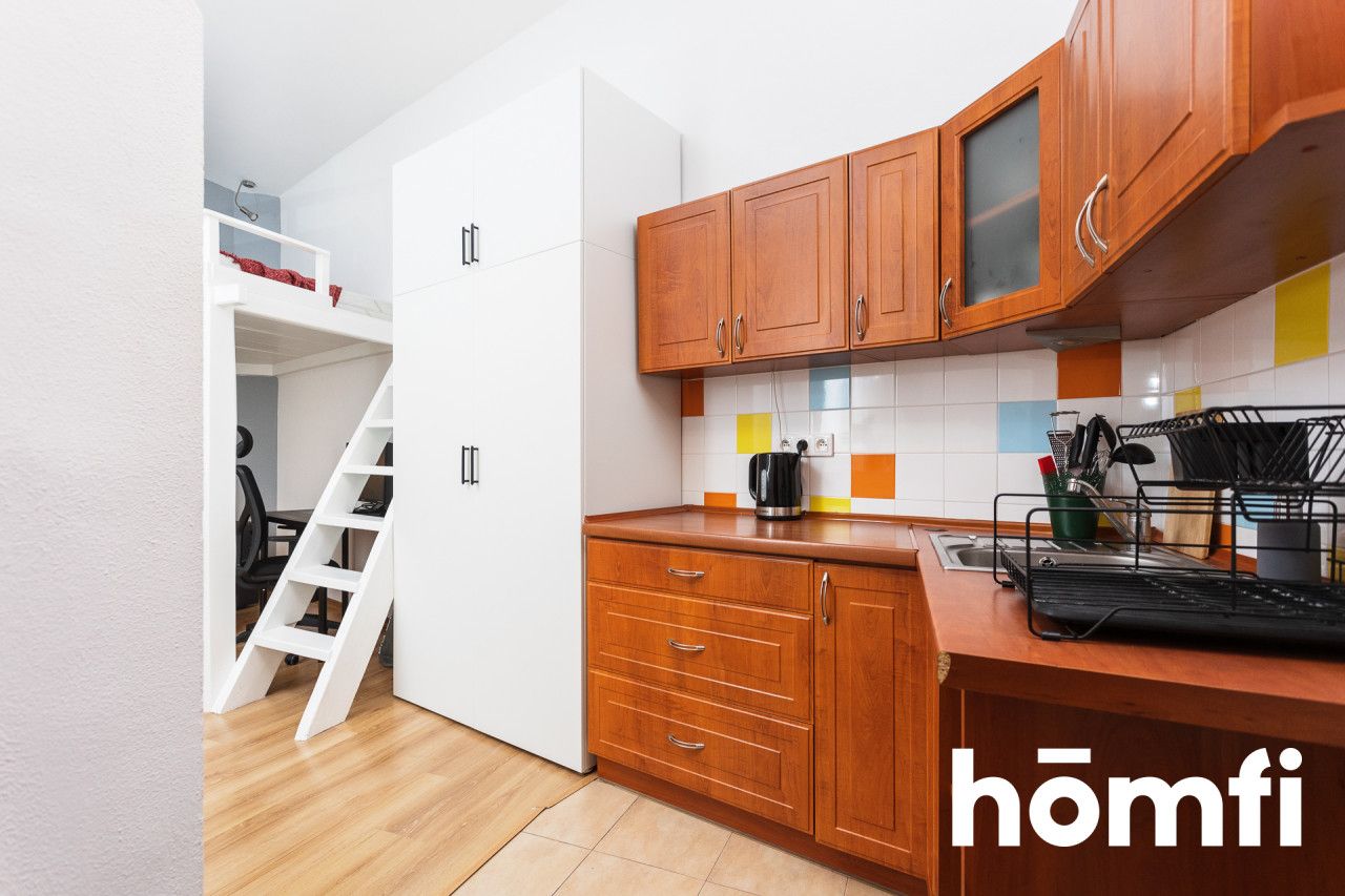 Kawalerka z antresolą, dobrze skomunikowana - Mieszkanie - Wynajem - Kraków, Podgórze