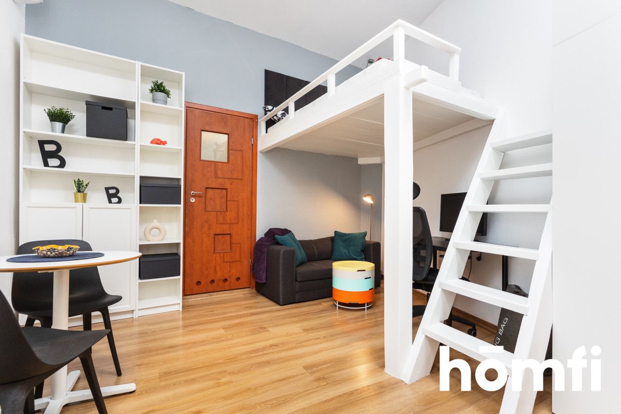 Kawalerka z antresolą, dobrze skomunikowana - Mieszkanie - Wynajem - Kraków, Podgórze