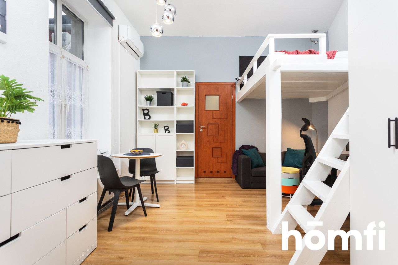 Kawalerka z antresolą, dobrze skomunikowana - Mieszkanie - Wynajem - Kraków, Podgórze