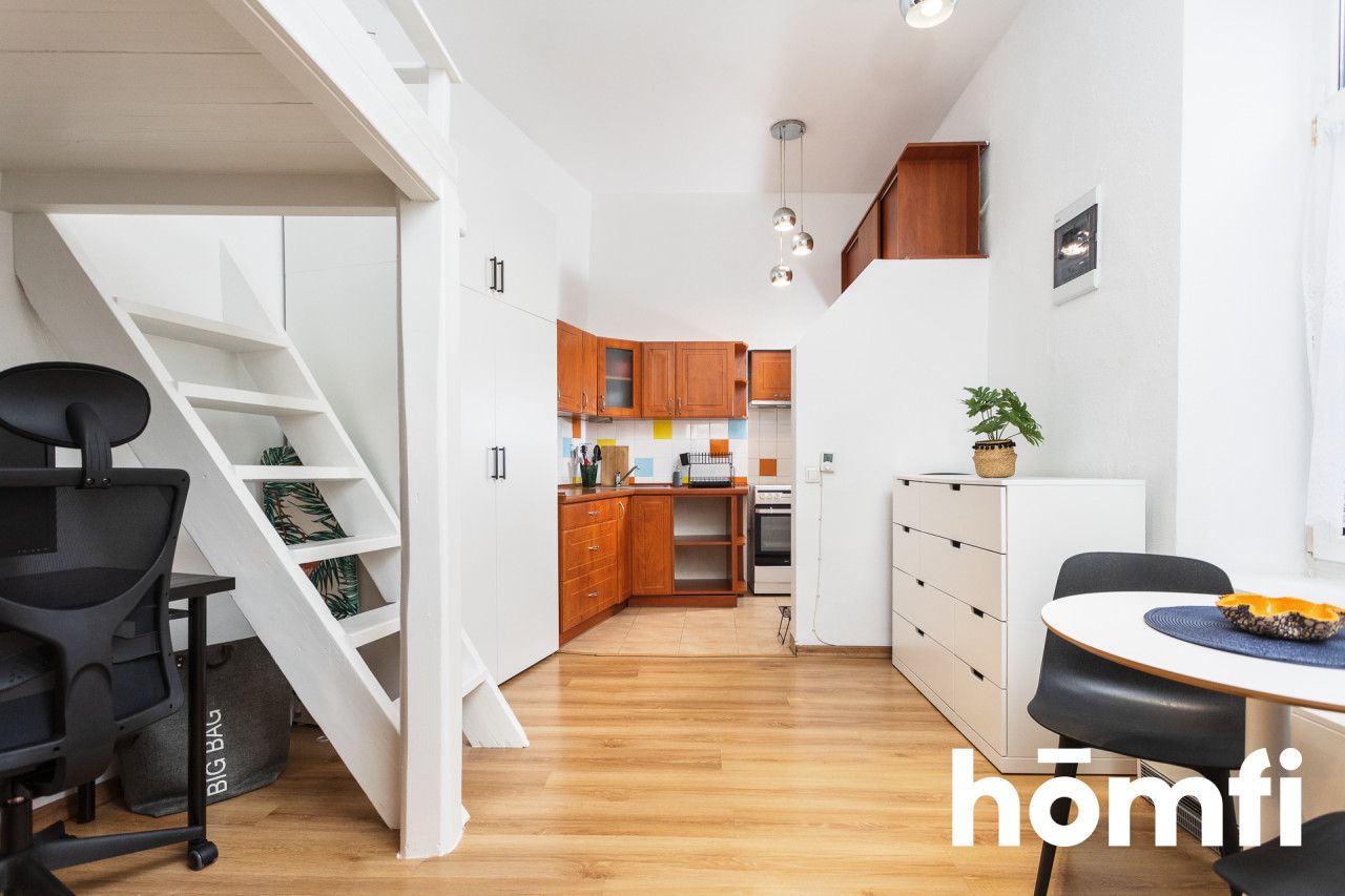 Kawalerka z antresolą, dobrze skomunikowana - Mieszkanie - Wynajem - Kraków, Podgórze