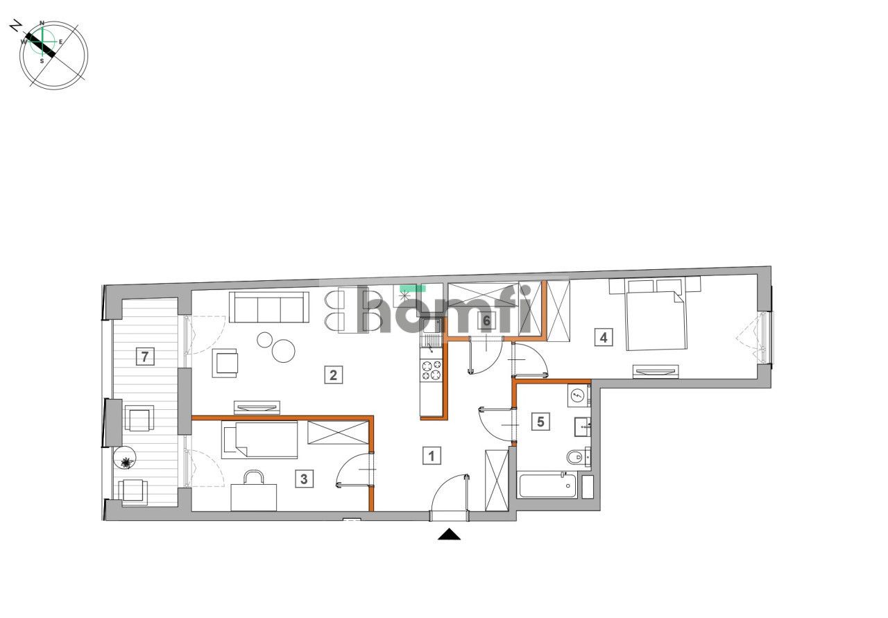 Beautiful apartment on Powiśle - Apartment - Rent - Warszawa, Śródmieście / Powiśle