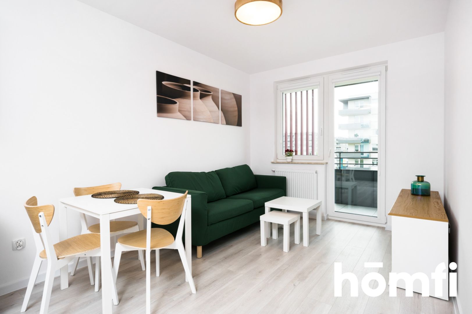 New, equipped, two-room with a balcony - Apartment - Rent - Kraków, Nowa Huta / Mistrzejowice