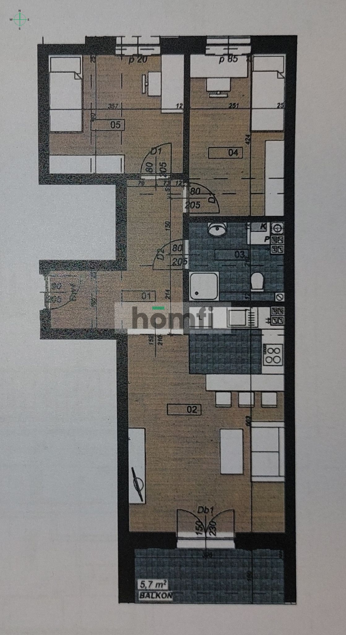 DO WYNAJĘCIA 3 POKOJOWE MIESZKANIE Z MIEJSCEM POSTOJOWYM - DRABINIANKA - Mieszkanie - Wynajem - Rzeszów, Drabinianka