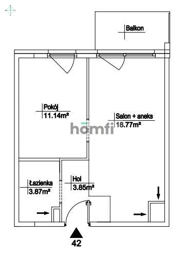 Dwupokojowe Mieszkanie w Nowym Apartamentowcu - Mieszkanie - Wynajem - Warszawa, Praga-Północ