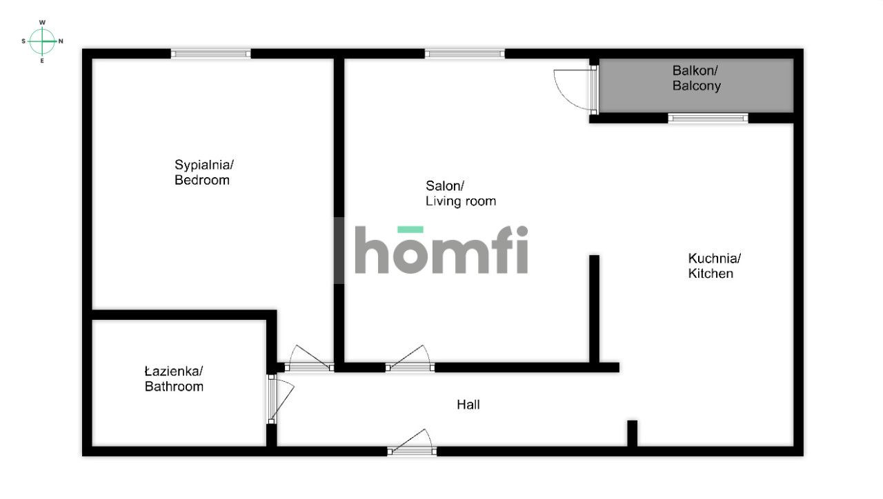 Dwupokojowe mieszkanie z garażem Borkowska - Mieszkanie - Wynajem - Kraków, Podgórze / Łagiewniki-Borek Fałęcki